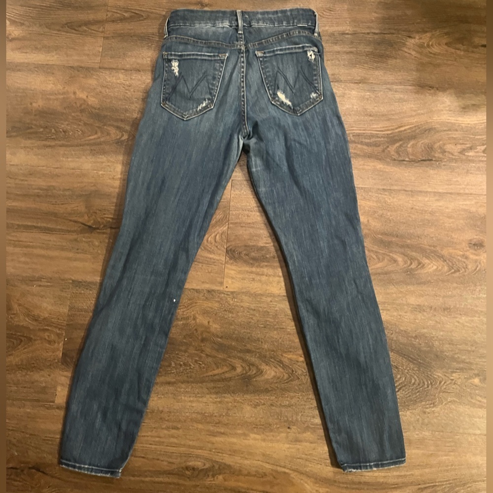 MOTHER Womens High Waisted Looker “Rough It Up” Jeans - Size 26 - Picture 2 of 6
